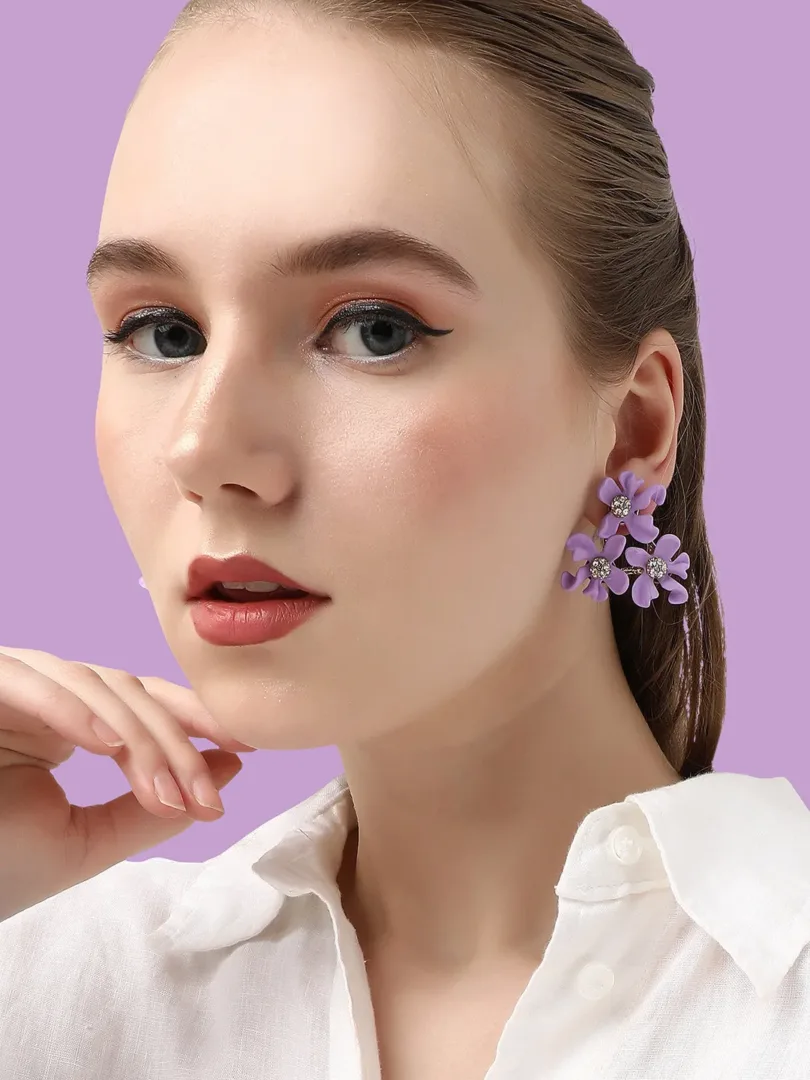Trendy Designer Stone Casual Drop Earring For Women