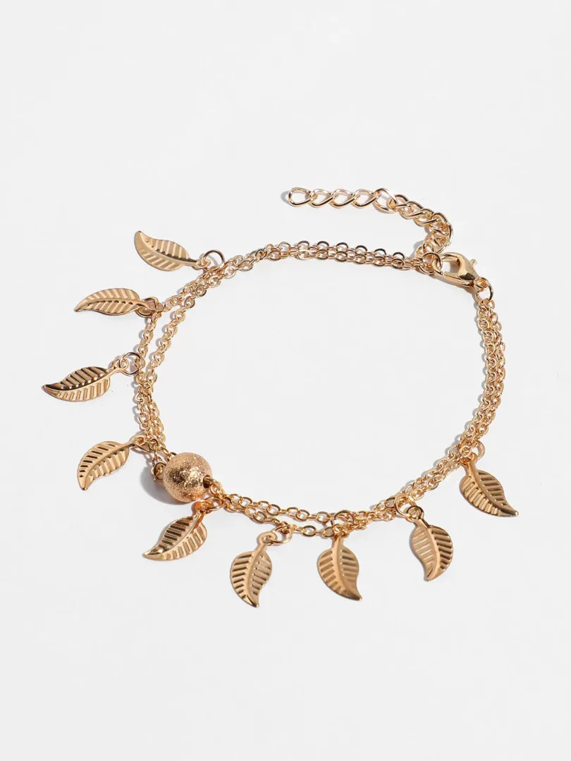 Gold Plated Casual Designer Anklet For Women
