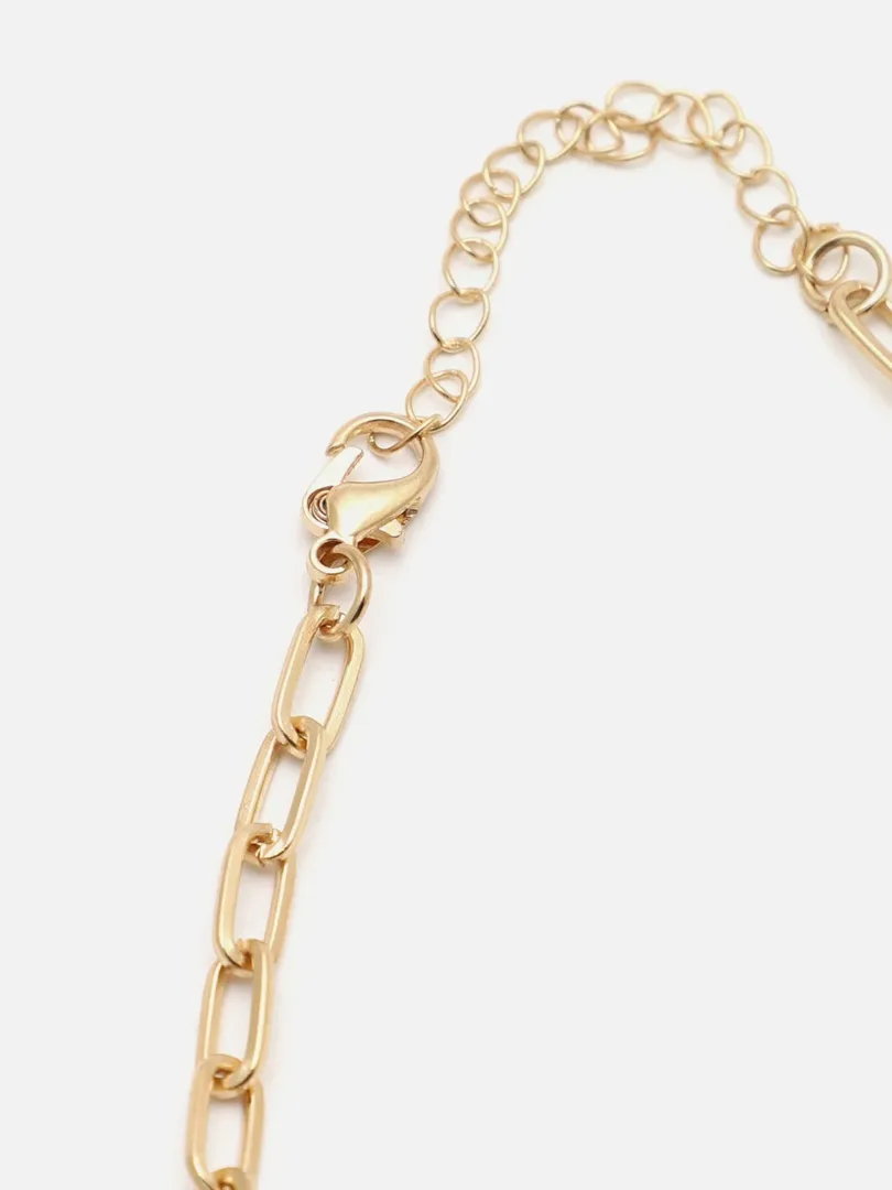 Gold Plated Designer Casual Necklace For Women