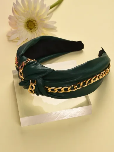 Hair Band with Chain Detail