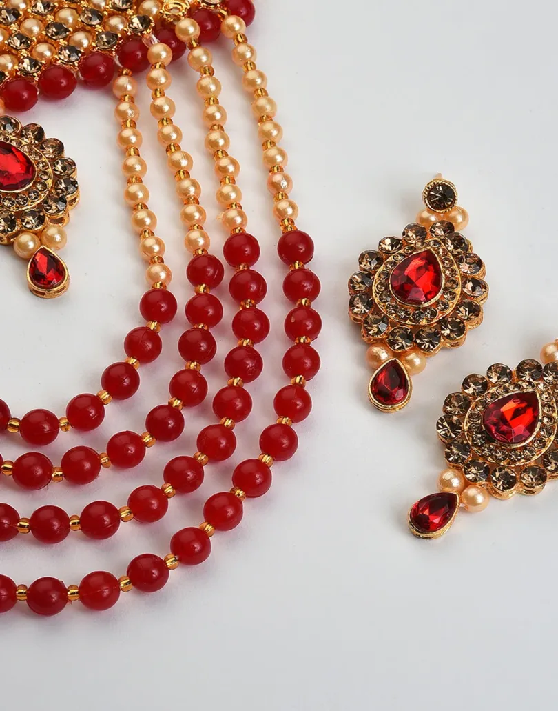 Kundan Gold Plated Necklace Set