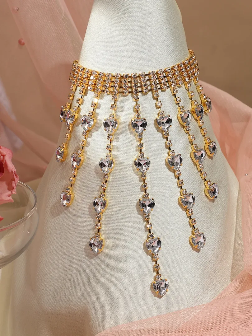 Silver Plated Designer Party Necklace For Women