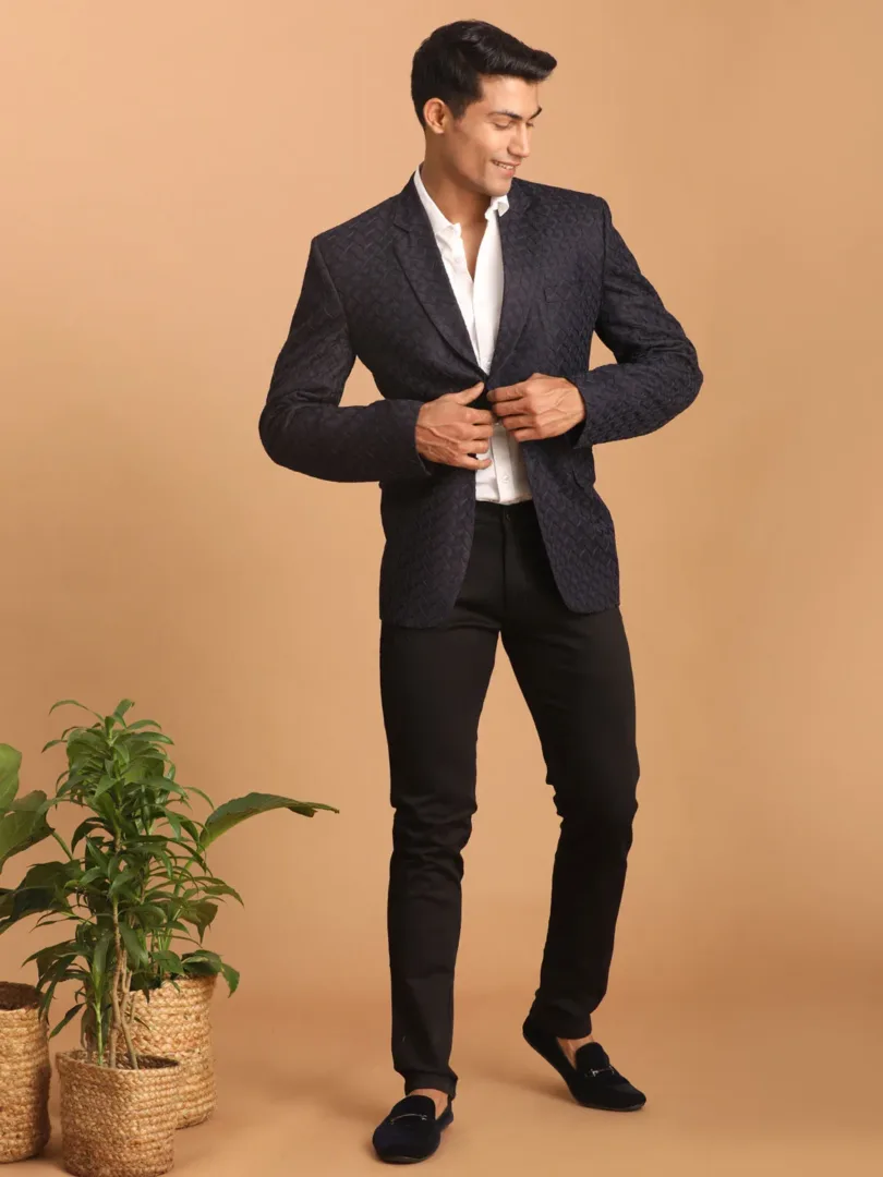 Men's Navy Blue Blazer