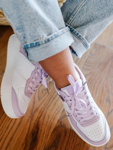Women & Girls Purple Smart Casual Sneakers