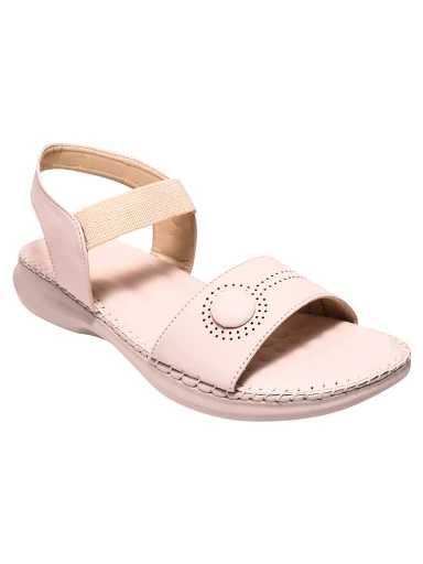 Orthopedic Comfortable Doctor Sole Peach Sandals For Women & Girls