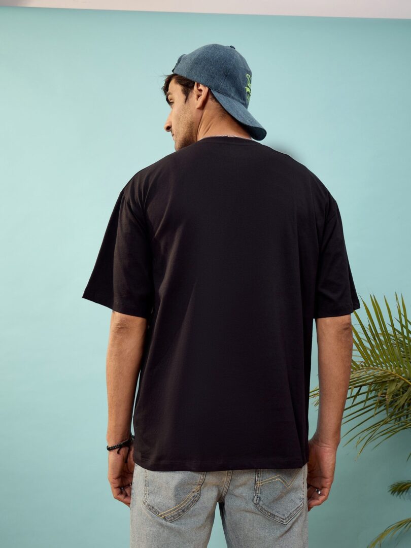 Unisex Black CHILD Oversize T-Shirt