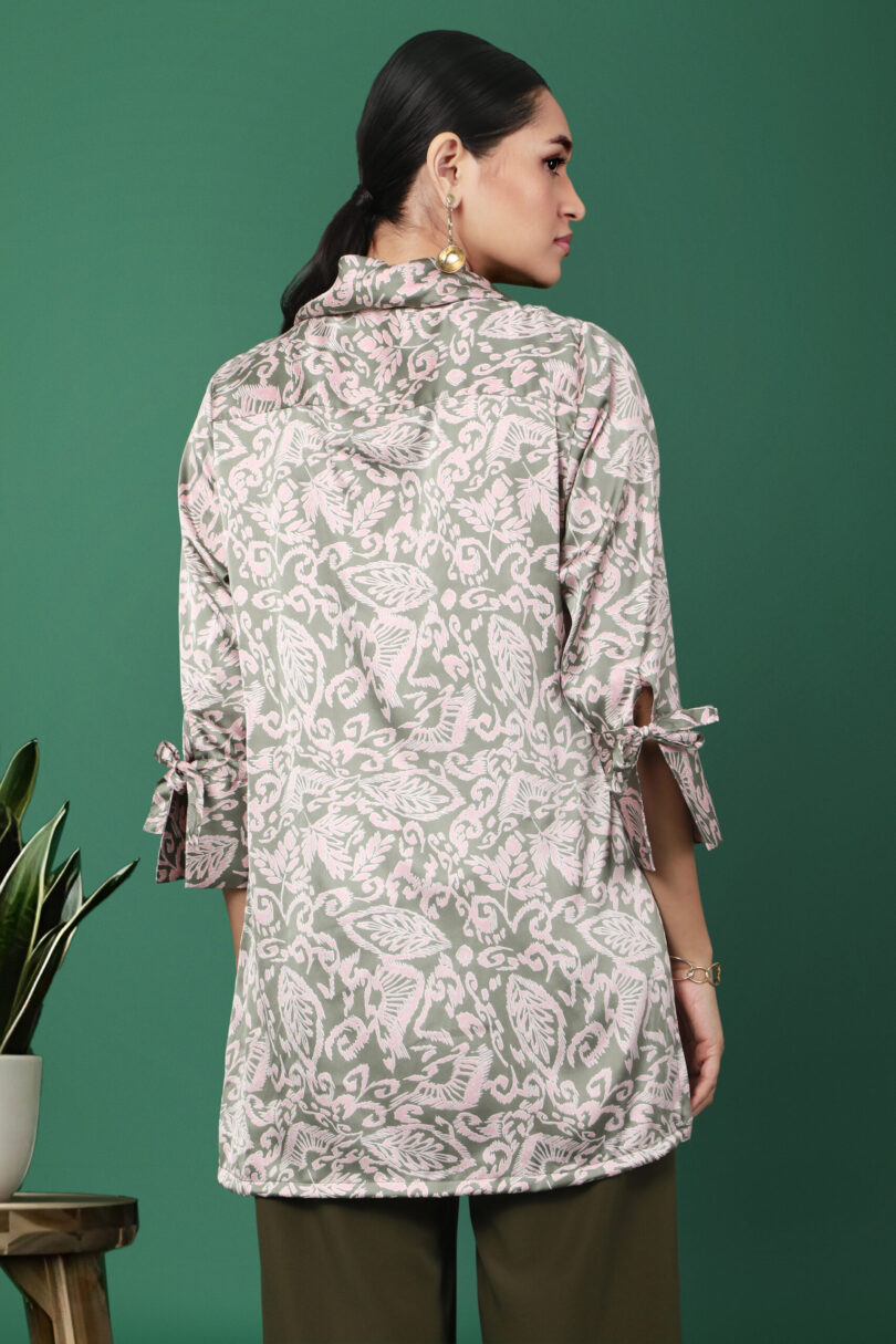 Gemma Printed tunic with details