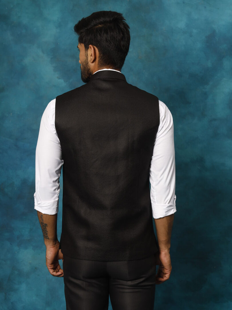 Men's Black - Nehru Jacket