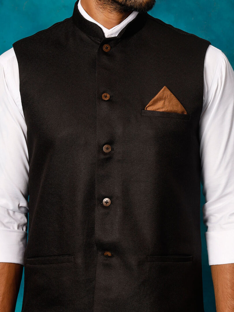 Men's Black - Nehru Jacket