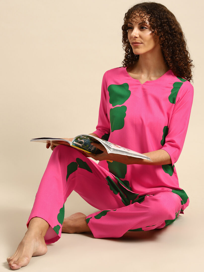 Kurta Pyjama nightwear Set